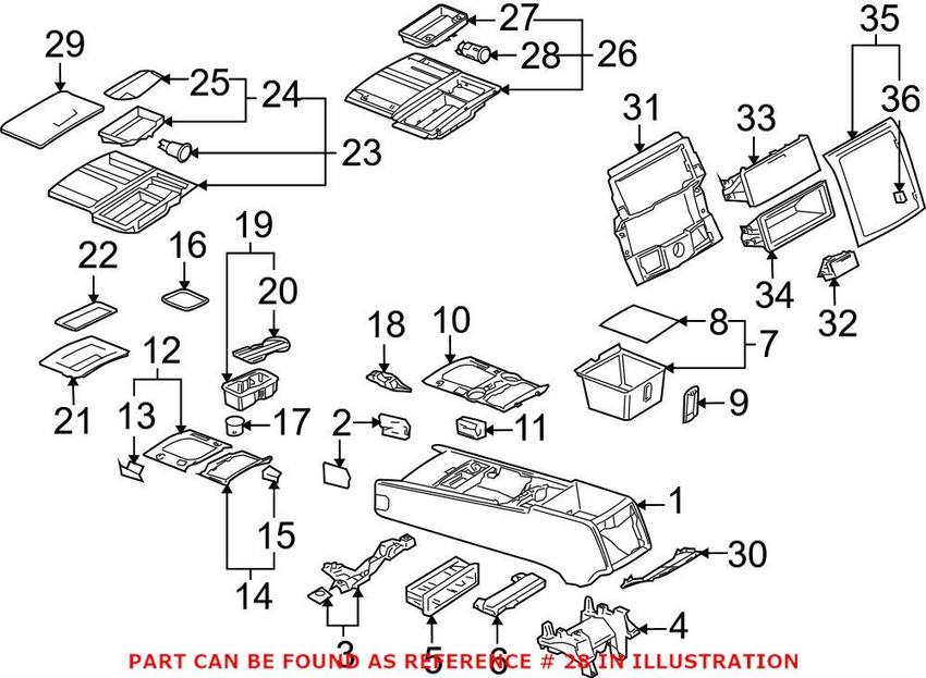 VW Cigarette Lighter Element 1J09193079B9